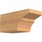 Ekena Millwork Monterey Smooth Rafter Tail, Western Red Cedar, 5 1/2"W x 6"H x 12"L RFT06X06X12MON00SWR - alternate 1